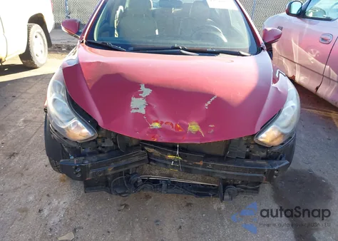 2012 Hyundai Elantra Limited (Ulsan Plant) z USA, uszkodzony, nr VIN KMHDH4AE7CU381138